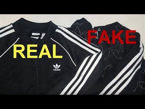 fake adidas jacket|adidas real or fake.